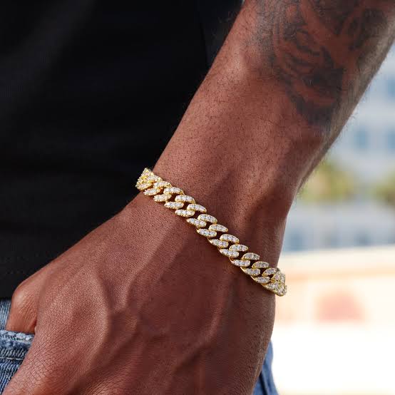 Cuban Iced out Bracelet