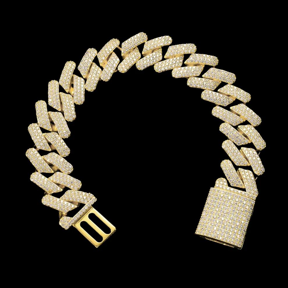 Cuban Iced out Bracelet