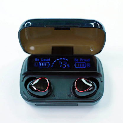M10 Earbuds – RGB Lights, Mega Battery & HD Sound! 🎧🔥