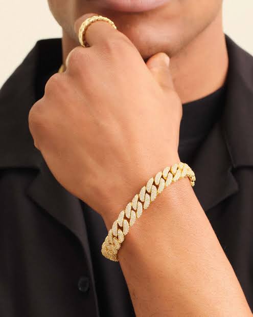 Cuban Iced out Bracelet