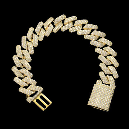 Cuban Iced out Bracelet
